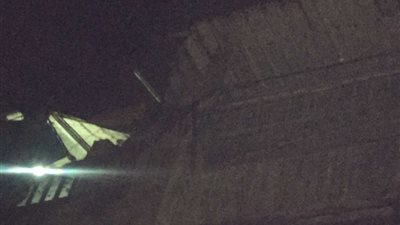 انهيار بلكونة منزل بالمحلة الكبرى وإخلاء العقار من السكان