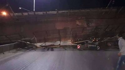 إعادة فتح طريق إسكندرية الزراعي بعد انهيار كوبري طوخ