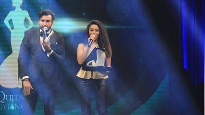 بالصور.. تكريم زيزي عادل في حفل تتويج miss elegant