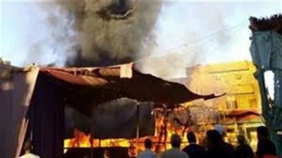 حريق بالبحيرة يتسبب في إصابة 6 أشخاص من أسرة واحدة