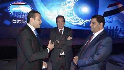 حفل اندماج «مستقبل وطن» مع حملة «كلنا معاك من أجل مصر»