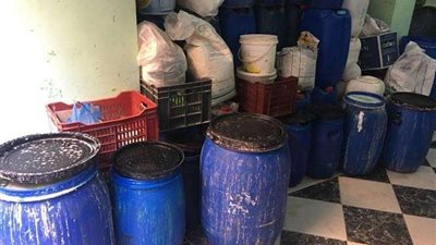 سقوط صاحب مصنع منظفات مجهولة المصدر بالقاهرة