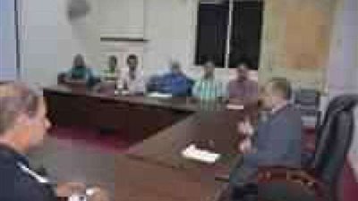 سكرتير عام محافظة الوادي الجديد يلتقي أعضاء اللجنة النقابية