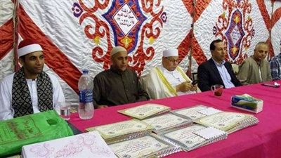 تكريم الفائزين بمسابقة حفظ القرآن الكريم بقرية جريس بالمنوفية (صور)