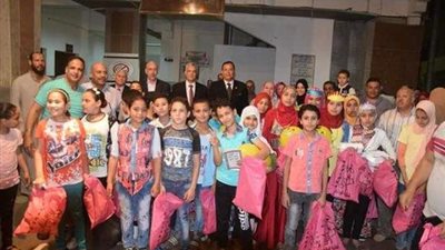 رئيس جامعة المنوفية في حفل إفطار الأيتام بالتربية النوعية