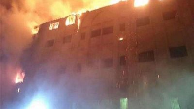شاهد عيان: لا يوجد خسائر في الأرواح بحريق كنيسة شبرا