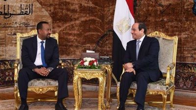 أبي أحمد يغادر القاهرة بعد لقائه بالسيسي