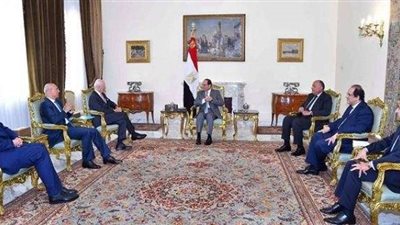 متحدث الرئاسة يكشف لقاء السيسي ومبعوث الأمم المتحدة لسوريا