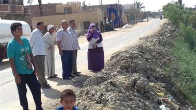 حملة لإزالة التعديات على أملاك الدولة بالفيوم