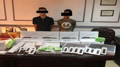 سقوط لصوص شركة الكمبيوتر في قبضه مباحث مدينة نصر