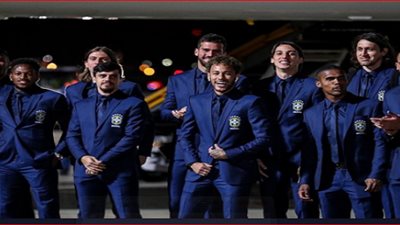 «كأس العالم» ينشر صور وصول منتخب البرازيل إلى روسيا