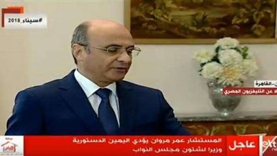 عمر مروان وزيرًا لشئون مجلس النواب