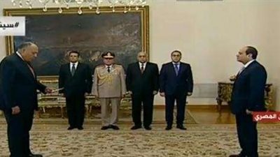 استمرار «شكري» في منصبه كوزير للخارجية