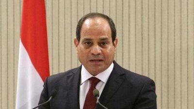 السيسي يلقى كلمة في احتفالية مركز المنارة