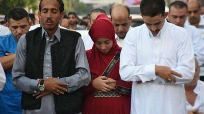 صلاة العيد من مسجد الرحمة بالعجمي في الإسكندرية