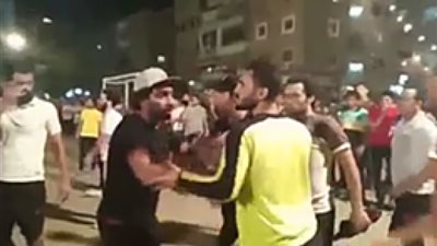 بالضرب.. مشاجرة بين فريق أبوالفتوح والشحات في الدورة الرمضانية بمدينة السلام (صور)