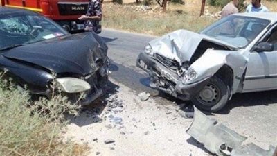 مصرع شاب و إصابة إثنين في حادث إنقلاب سيارة بالمنوفية