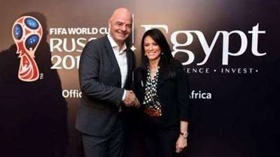 وزيرة السياحة تغادر إلى روسيا لمساندة المنتخب الوطني