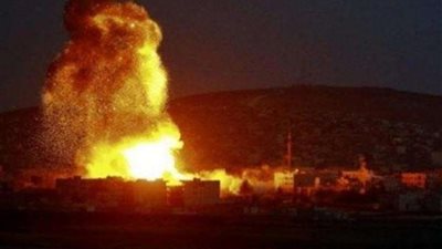 هريق هائل يلتهم أحراش بفعل بالون محمل بشعلة حارقة