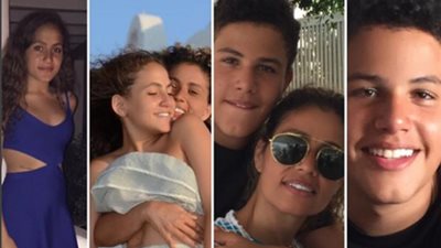 زوجة «الهضبة» تحتفل بعيد ميلادها مع ابنتيها ماعدا «العاق» عبدالله دياب