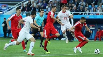 مونديال روسيا..صربيا تتقدم على سويسرا برأسية ميتروفيتش (فيديو)
