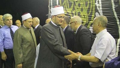 بدء مراسم عزاء الشيخ معوض عوض أكبر معمر بكلية الدعوة الإسلامية بالأزهر (صور)