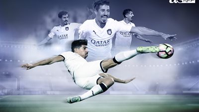 مهاجم السد القطري تحت أنظار الجهاز الفني للأهلي