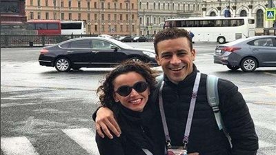 علا رشدي تشارك جمهورها صورة مع أحمد داوود (صورة)