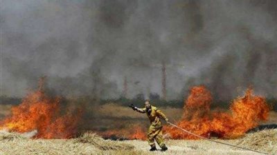 اشتعال مستوطنات قريبة من غزة بفعل البالونات الحارقة