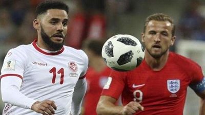 ديلان برون يحرز هدف تونس الأول في شباك بلجيكا