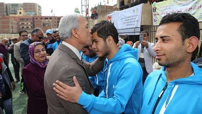 محافظ المنوفية يفتتح دوري 