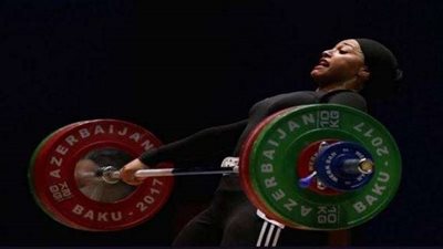 «دينا بركات» تتوج ببرونزية رفع الأثقال بدورة ألعاب البحر المتوسط