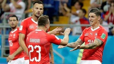 المنتخب السويسري ينهي الشوط الأول متقدمًا على كوستاريكا