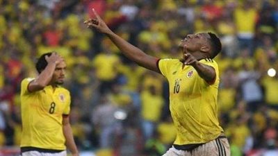 «يارى مينا» رجل مباراة كولومبيا والسنغال