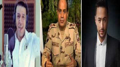 أبرزها «تسلم الأيادي»..هؤلاء غنوا للرئيس السيسي