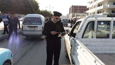 ضبط 500 مخالفة مرورية في المنيا
