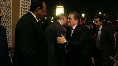 «البدوي» ومصطفى بكري يقدمان واجب العزاء في الد النائب محمد فؤاد