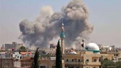 حزب الله يعلن سيطرة النظام السوري على مدينة الحراك في درعا