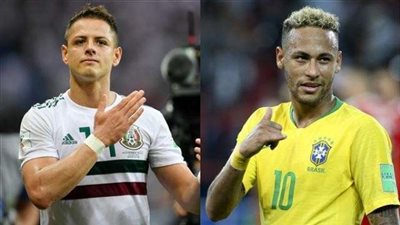 شوط أول سلبي بين البرازيل والمكسيك بكأس العالم