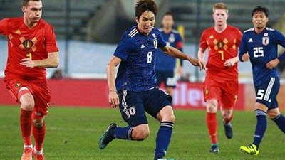 التعادل السلبي يحسم الشوط الأول من مواجهة اليابان وبلجيكا