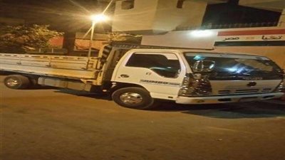 ضبط شخصين أثناء تهريبهما 6 أطان دقيق بحلوان