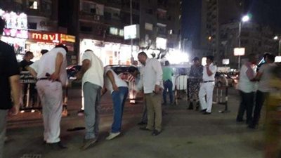 ننشر أول صور للهبوط الأرضي في فيصل بالجيزة