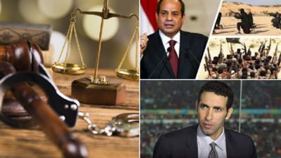 أبرز محاكمات اليوم.. نظر قضية «محاولة اغتيال السيسي» والحكم في طعن «أبوتريكة»