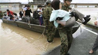 الأمطار تقتل 11 شخصًا في اليابان.. (صور)