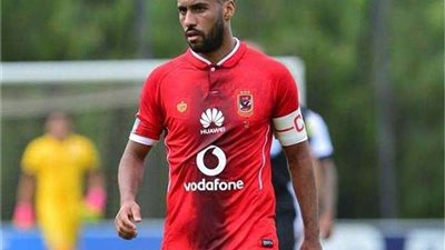 حسام عاشور يؤدي تدريبات تأهيلية قوية بمران الأهلي