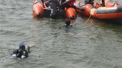 انتشال جثة طالب جامعي من مياه النيل بالصف