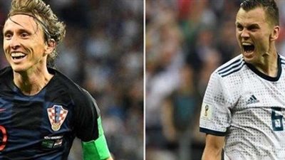 بث مباشر.. مباراة كرواتيا وروسيا في كأس العالم