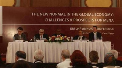 انطلاق المؤتمر السنوى لمنتدى البحوث الاقتصادية بمشاركة وزيرة السياحة