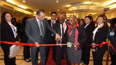 رئيسة المجلس العالمي للمطارات تفتتح معرض إقليم أفريقيا بالأقصر