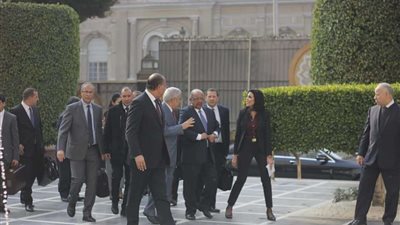 بالصور.. توافد وزراء الخارجية العرب على اجتماع مجلس الجامعة العربية